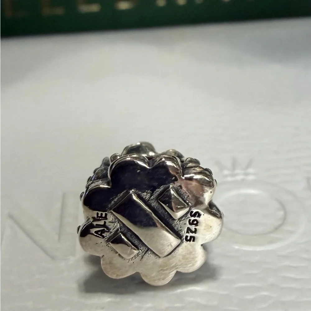 Pandora Silver Christmas Tree With CZ Accents Charm - Picture 5 of 5
